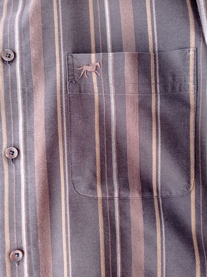 CHEMISE FORMEN Marron - photo numéro 4