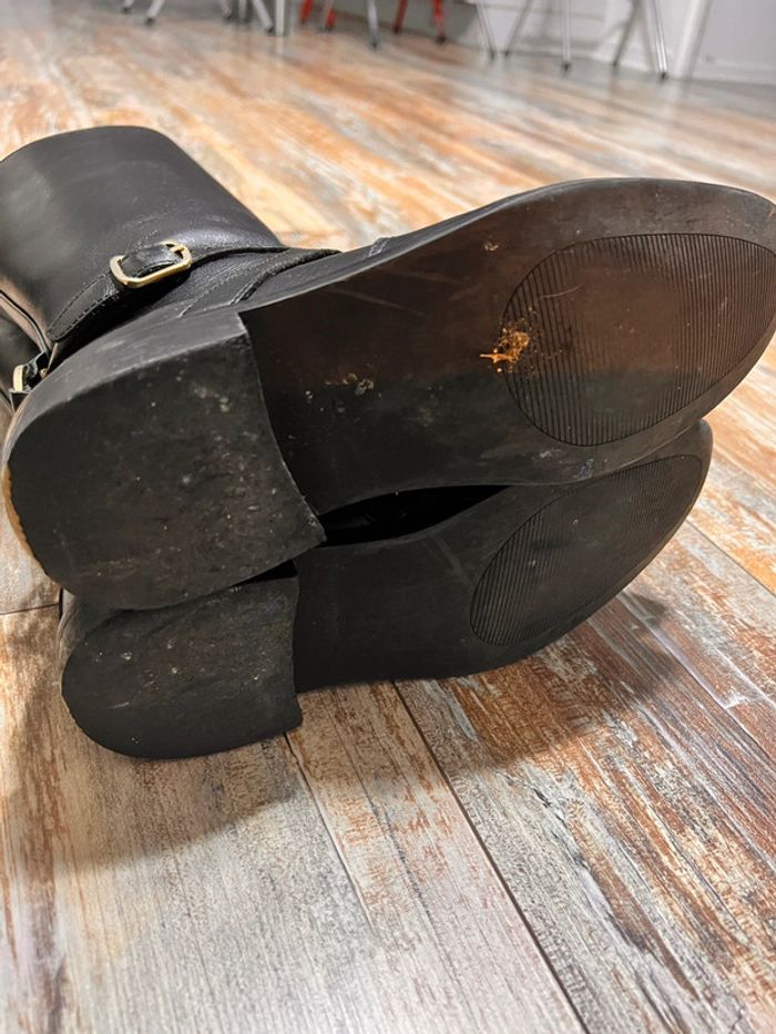 Bottes cavalières cuir noir 37 Ubik - photo numéro 6