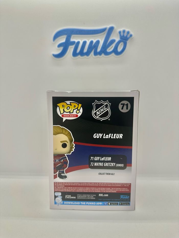 Funko Pop NHL Guy LaFleur 71 Chase 🇨🇦 - photo numéro 4