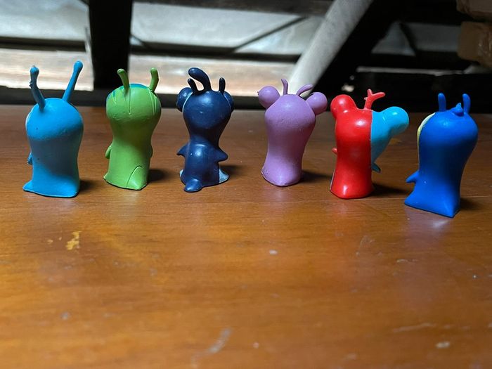 Lot de 6 mini figurines Slugterra - photo numéro 2