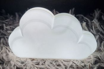 Décoration nuage lumineux