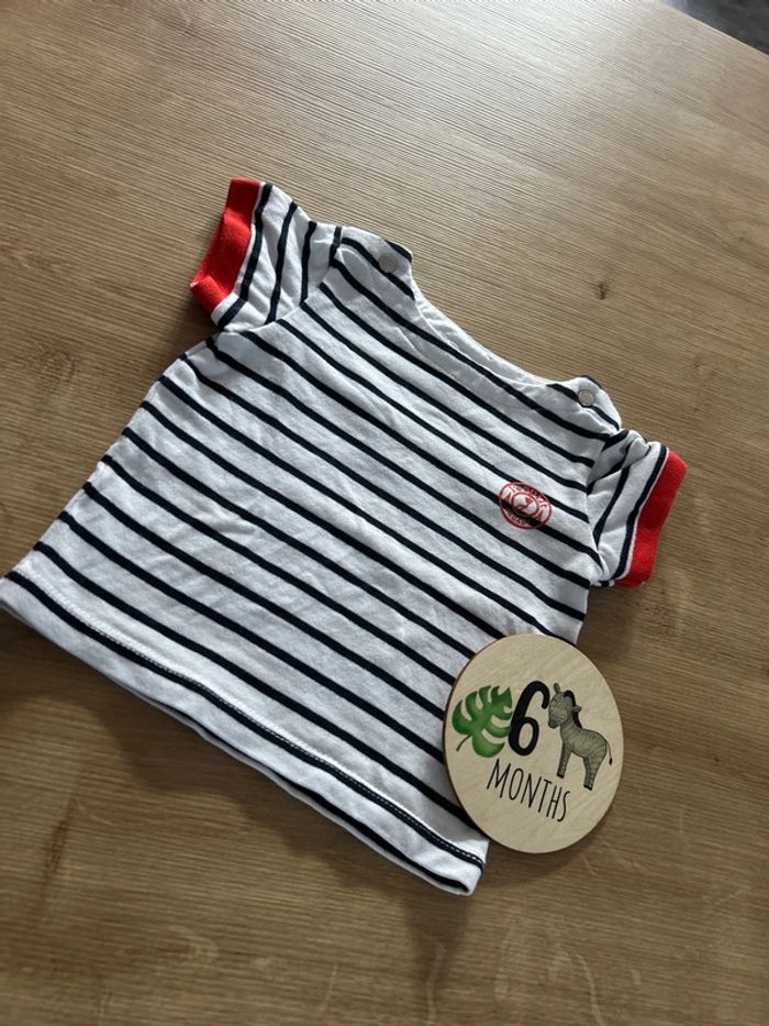 T shirt marinière Jacadi