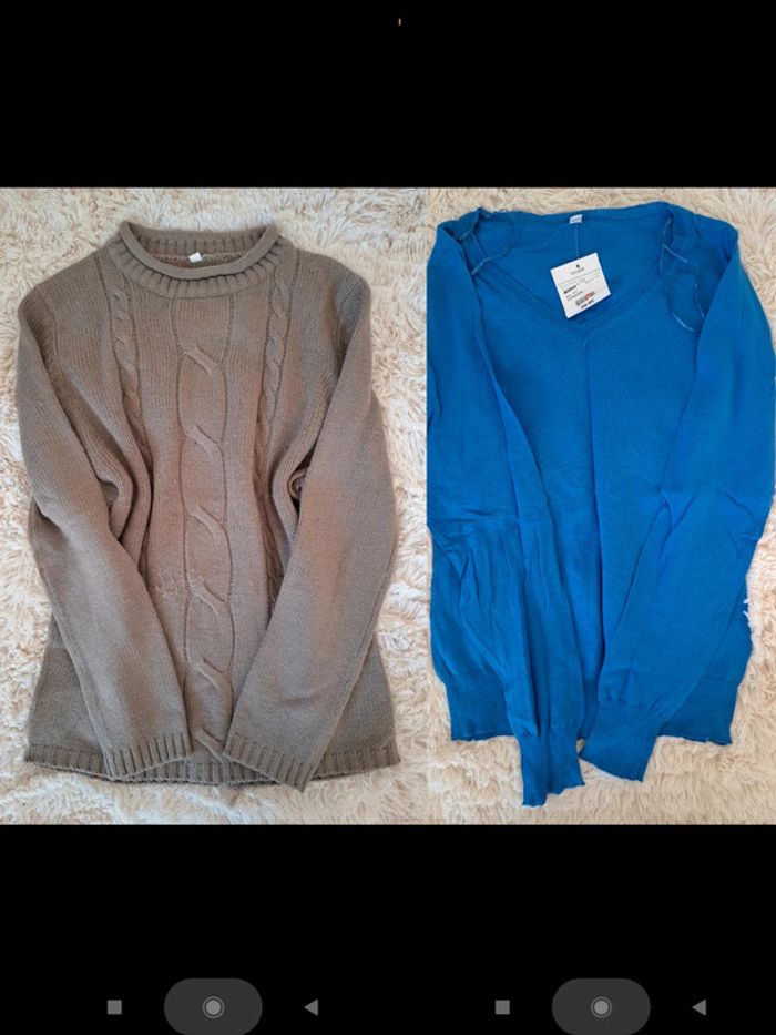 Lot de 9 pulls femme – Taille M – Marques variées – Très bon état - photo numéro 4