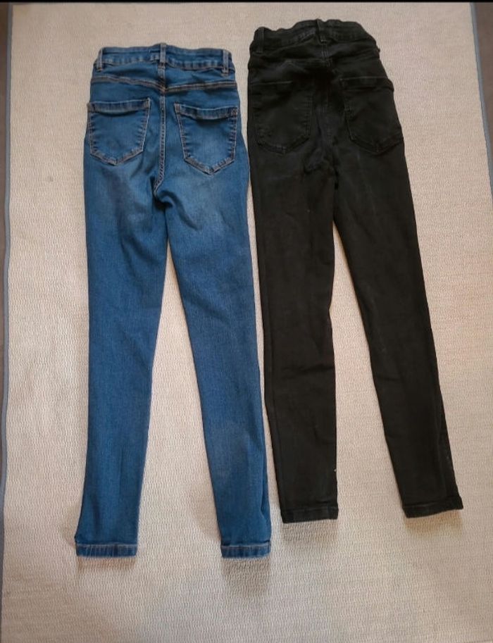 Lot jean's taille XXS noir et bleu - photo numéro 5