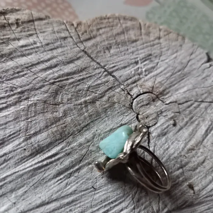 Bague vintage 16mm - photo numéro 2