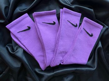 Chaussette Nike violette 