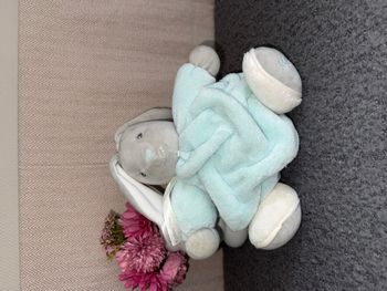 Doudou boule lapin