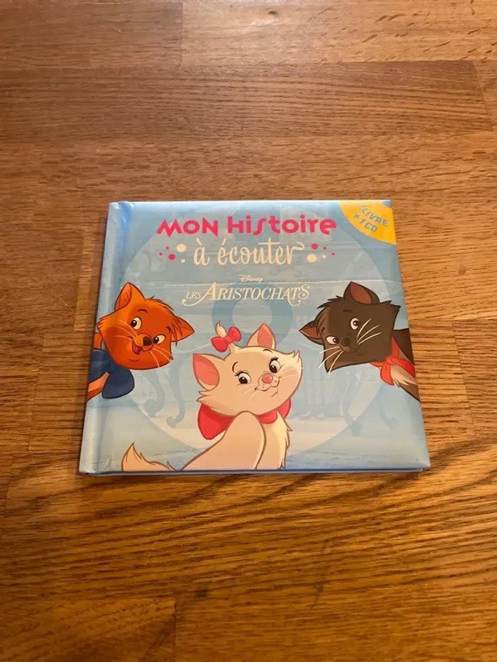 Livre Mon histoire à écouter Les aristochats avec 1 CD audio - photo numéro 2
