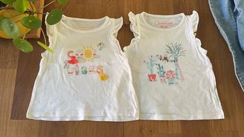 Lot de 2 débardeurs