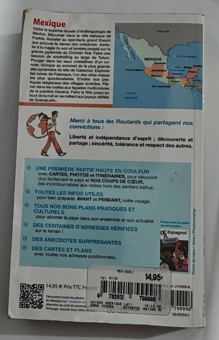 Guide touristique Le routard Mexique - photo numéro 2