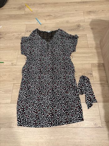 Robe manches courtes 