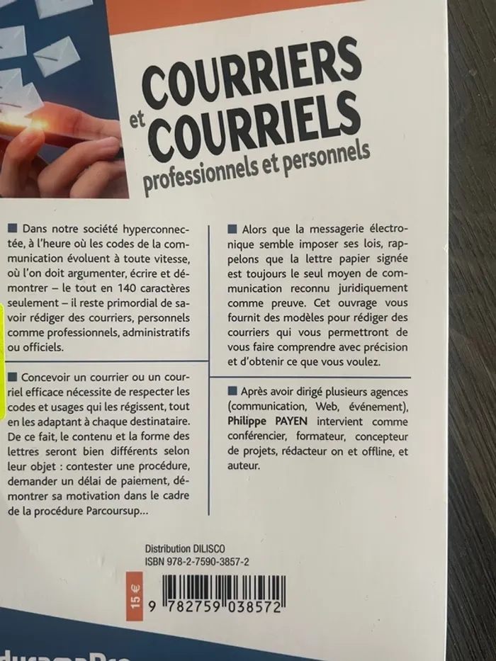 Livre Courriers et courriels professionnels et personnels - photo numéro 5