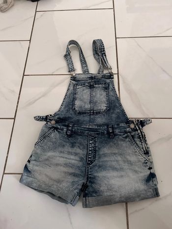 Salopette short