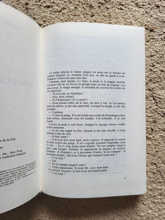 Livre relié "L'appel de l'aigle" de Louis L'Amour - photo numéro 6