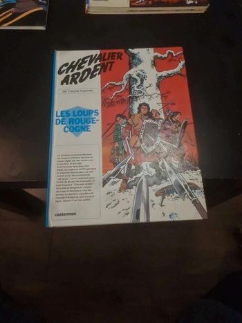 Bd chevalier ardent les loups de rouge-cogne EO 1970