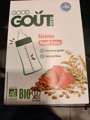 Céréales müesli good goût 