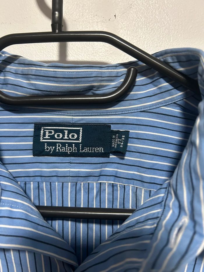 Magnifique chemise oversize à rayures • Ralph Lauren • Taille L - photo numéro 5