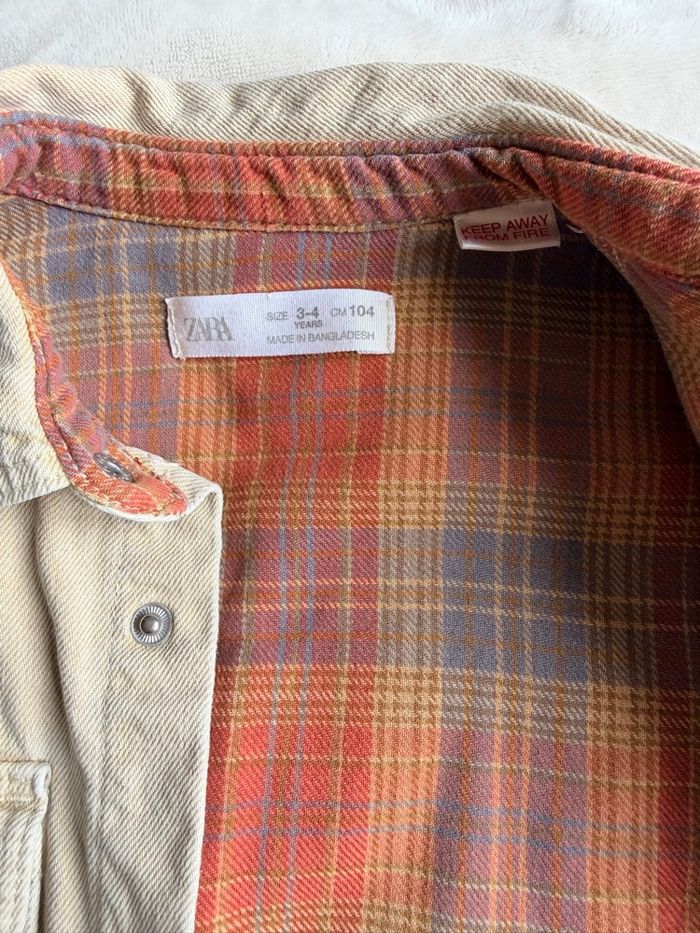 Veste jean Zara - photo numéro 3