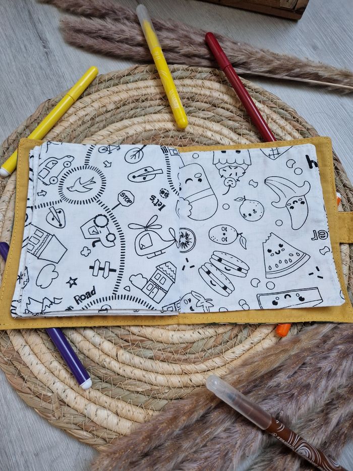 Livre Coloriage Lavable - photo numéro 9