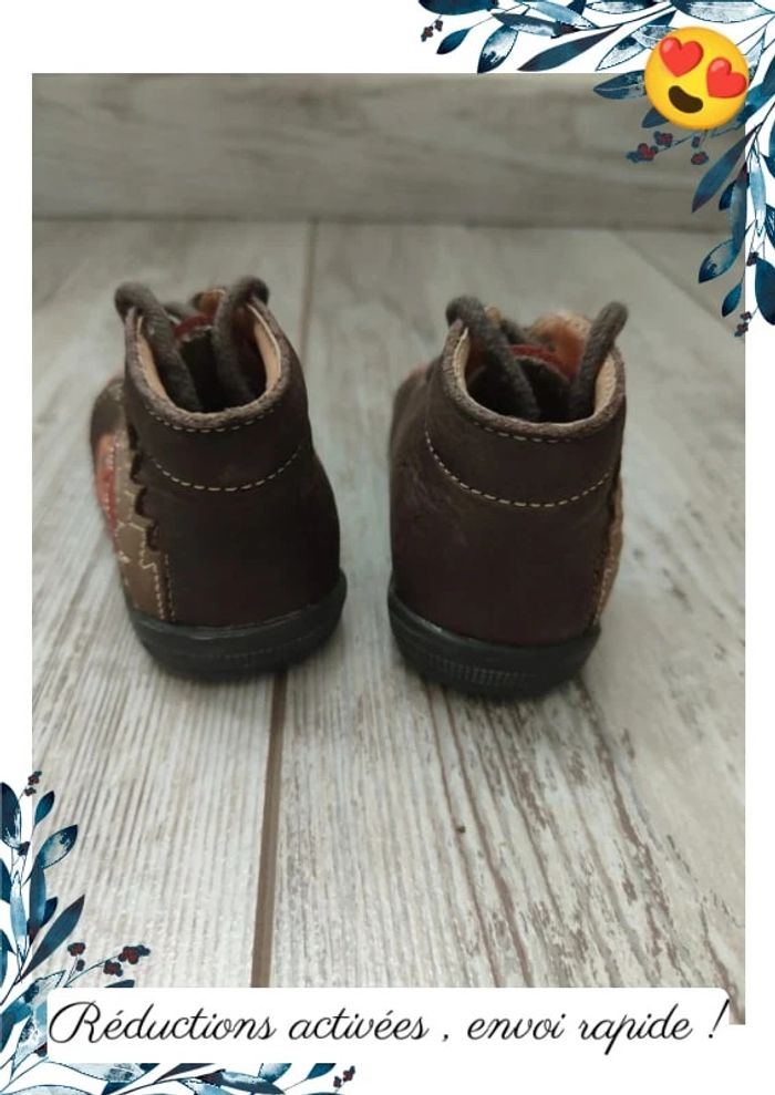Chaussures bébé hérisson taille 17 - photo numéro 4