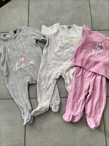 Lot de 3 pyjamas