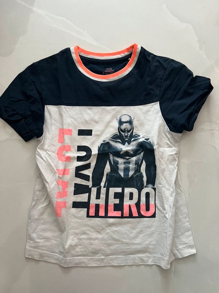 Tee shirt marvel 10 ans