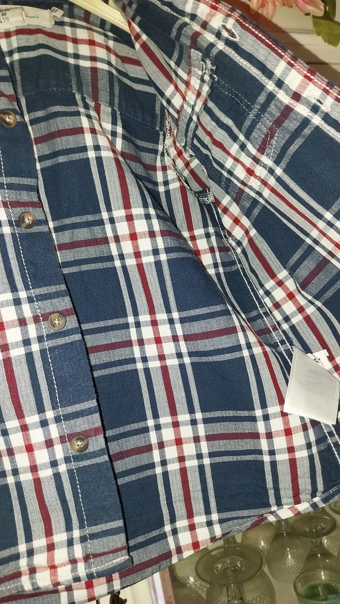 Chemise bucheron by H&M état neuf 12/18mois - photo numéro 8