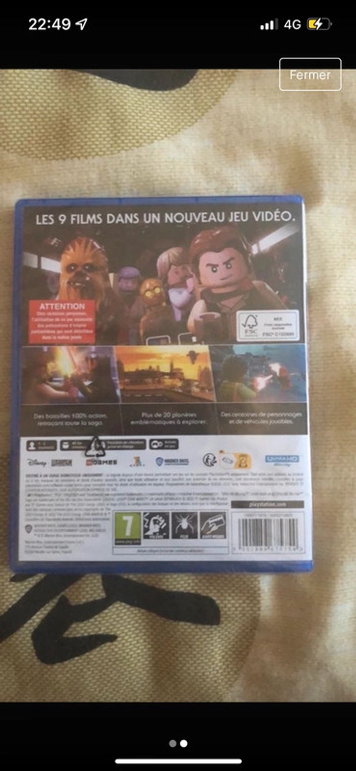 Jeu PS5 Star Wars neuf - photo numéro 2