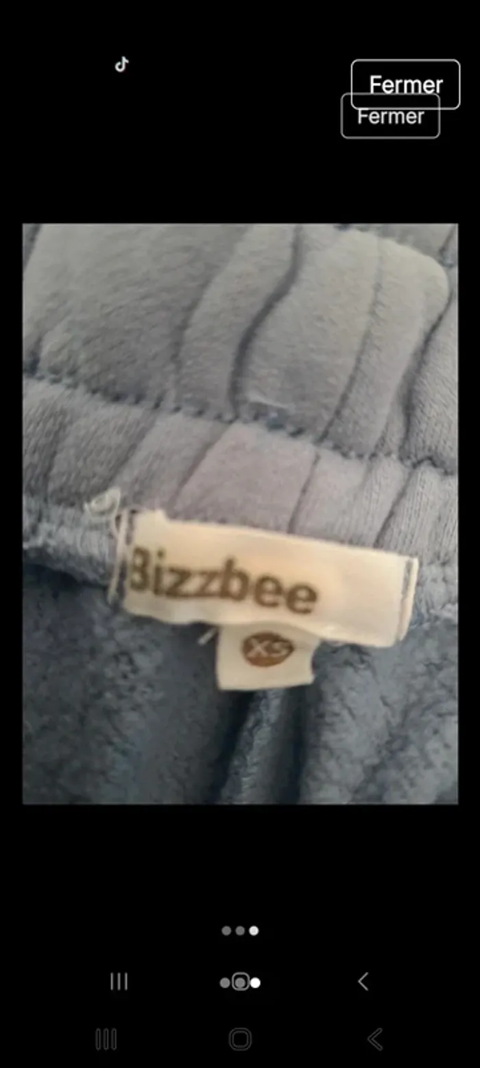 Pantalon jogging Bizzbee XS - photo numéro 3