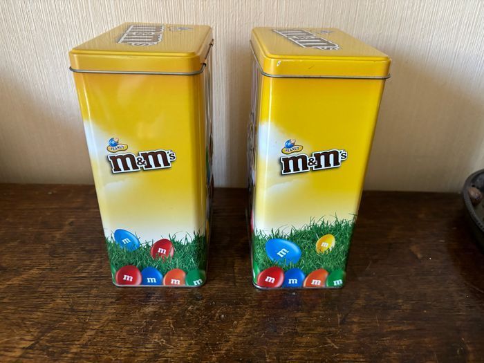 Lot de 2 boîtes métal M&M's « Lapin de Pâques » - photo numéro 4