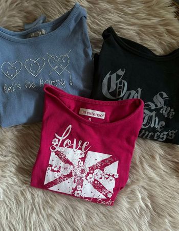 Lot de 3 hauts manches longues In Extenso 5 ans