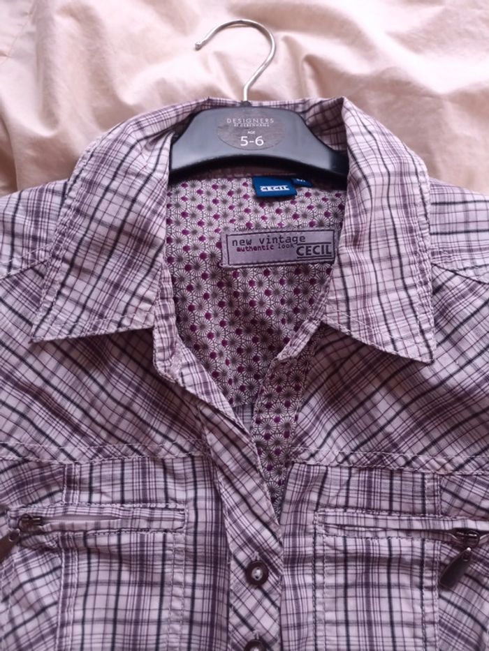 Chemise à manches courtes, femme T38 - Cecil - photo numéro 7