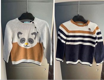 2 pulls garçon 