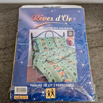 Parure de lit 2 personnes.