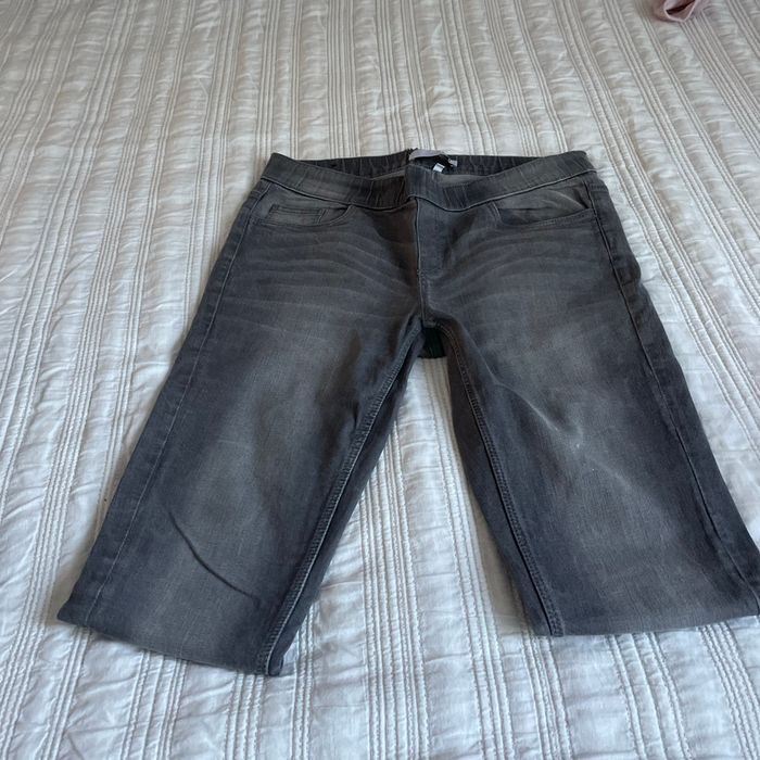 Jean délavé gris  t40 - photo numéro 4