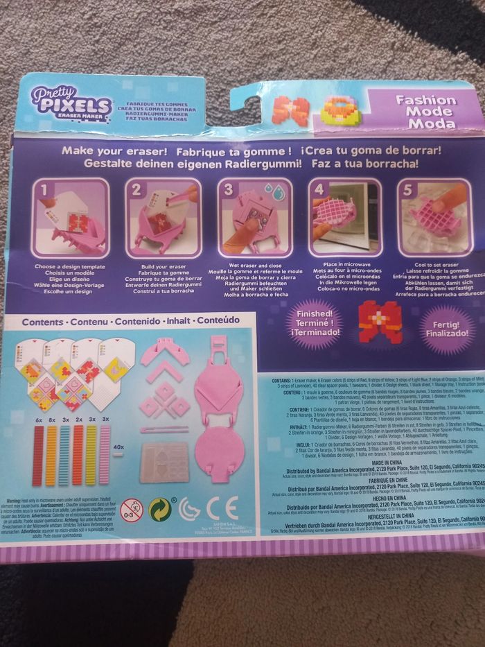 Jeu de création de gommes en mosaïque - photo numéro 5