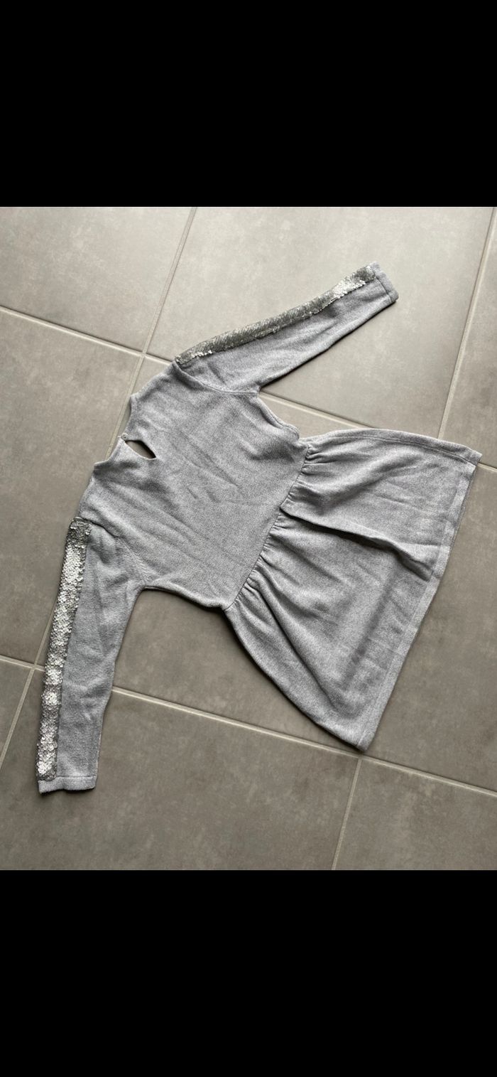 Robe de fêtes manches longues pailletés 4 ans - photo numéro 10