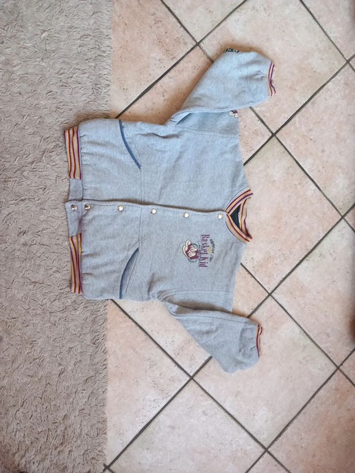 📦Veste sweat molletonné Basket kid coton 14ans - photo numéro 2