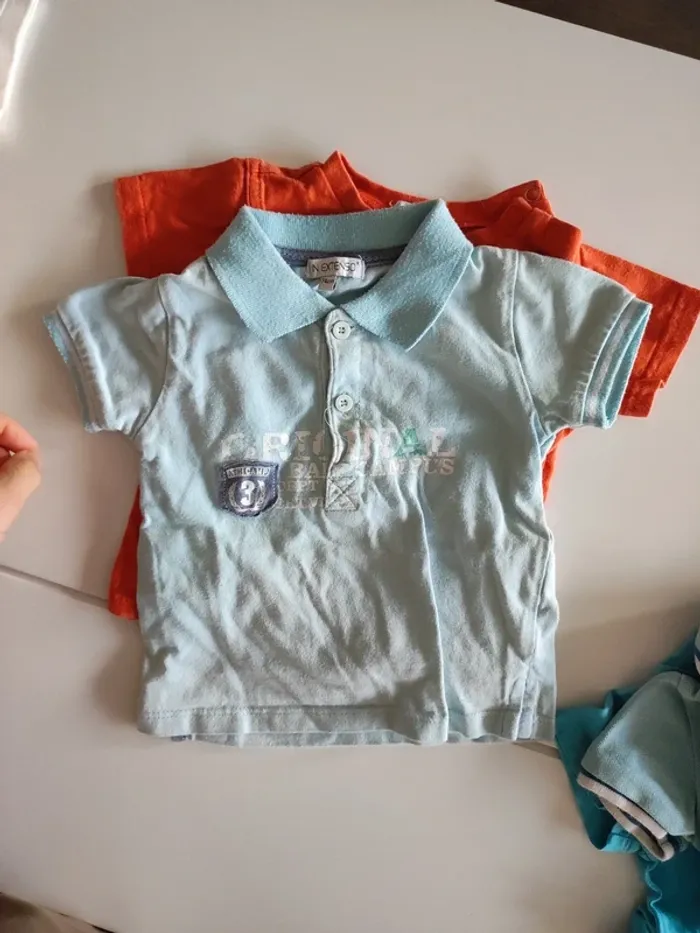 Lot t short polo 12 mois 1 an - photo numéro 9