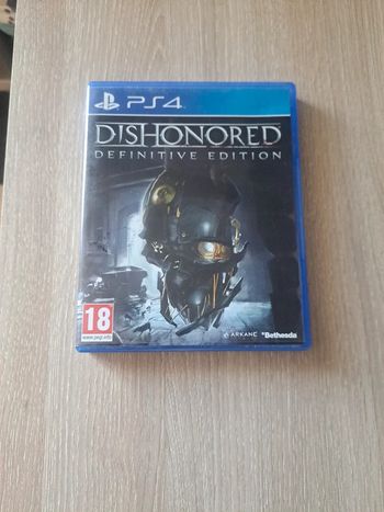 Jeu ps4 dishonored definitive édition