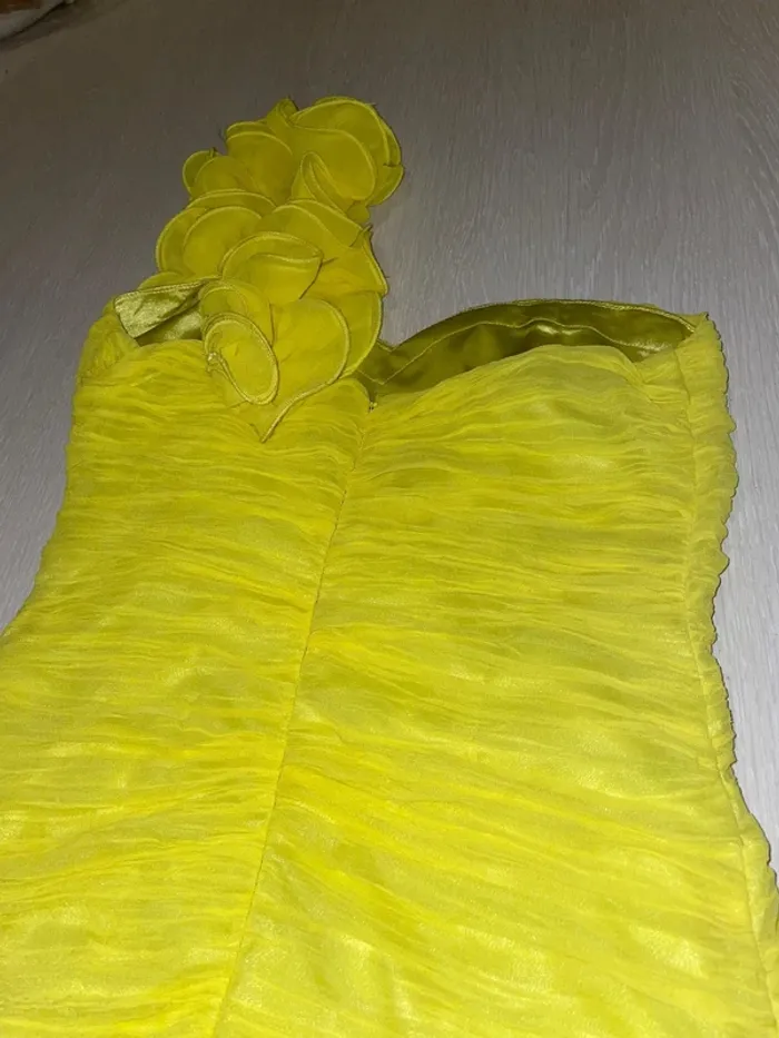 Robe jaune - photo numéro 4