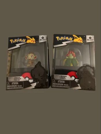Lot deux Pokemon Select Series Séries,Bellossom et Chimchar, NEUFS