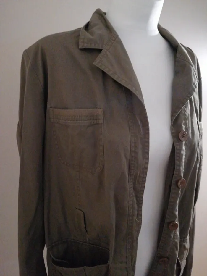 Veste en toile Marque naf naf taille 40 - photo numéro 2