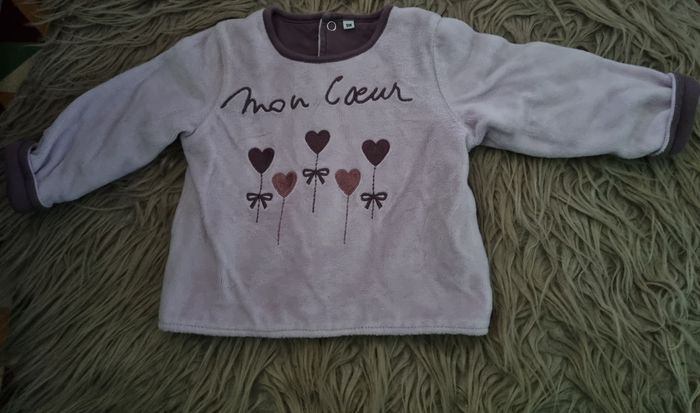 Pull de pyjama lila 9mois