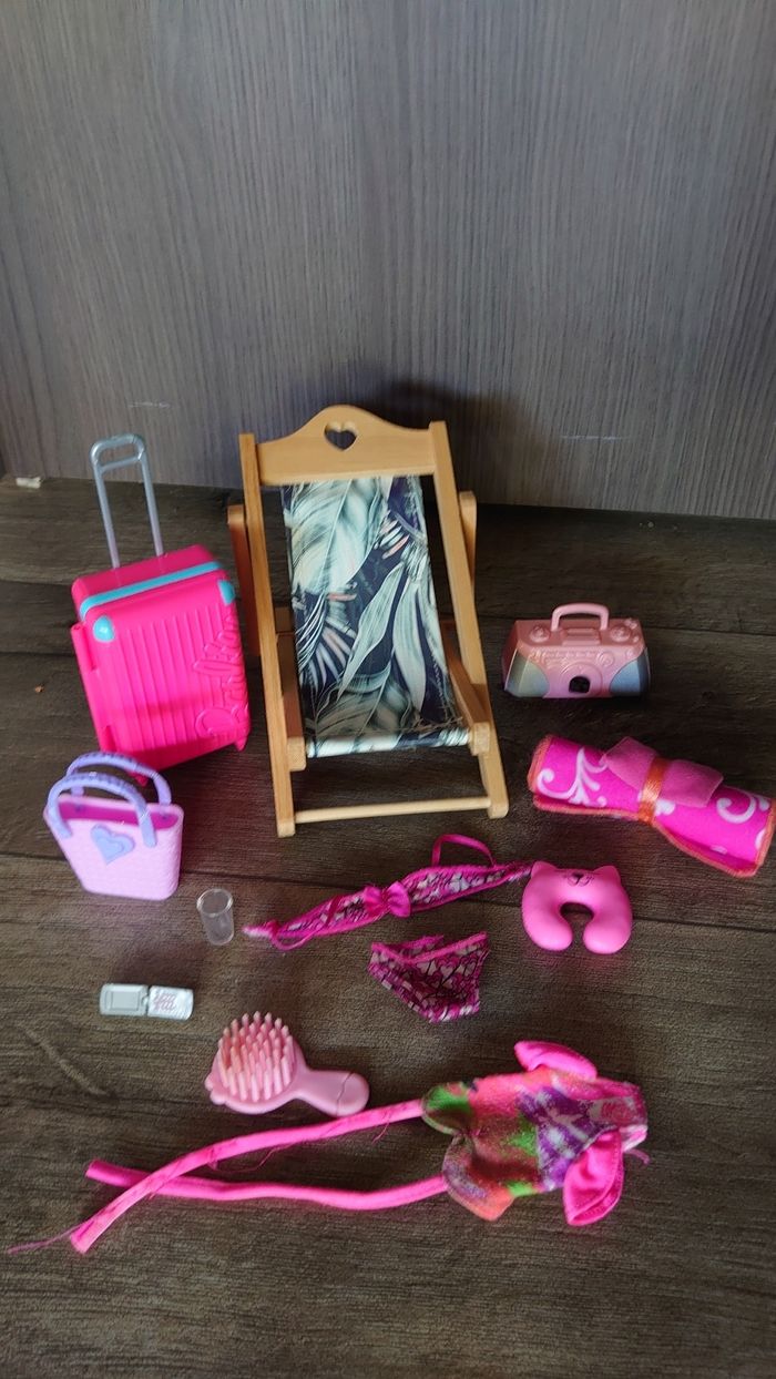Accessoires barbie plage - photo numéro 10