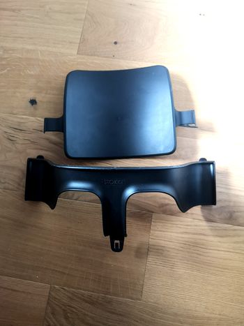 Siege pour bébé + coussin stokke trip trap