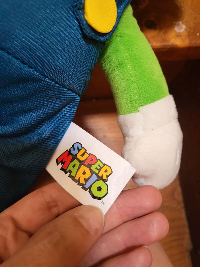 Peluche Luigi Super Mario - photo numéro 2