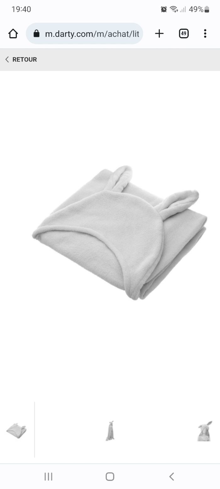 Plaid à capuche pour enfant - photo numéro 6