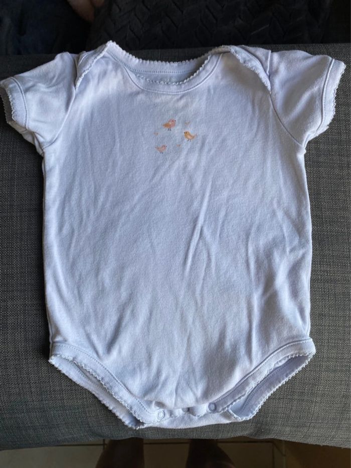 Lot 7 bodies boutchou, H&M, mots d’enfants, fille manches courtes 36m - photo numéro 18