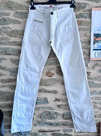 Jean blanc taille 29